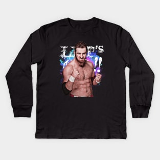 This is Sami Zayn Kids Long Sleeve T-Shirt